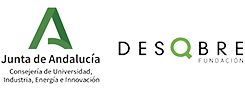 Logotipo de la Fundación Descubre. Consejería de Universidad, Industria, Energía e Innovación, Junta de Andalucía.