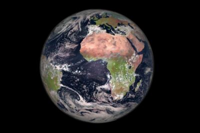 Imagen de la Tierra fue captada por las misiones Meteosat el 23 de marzo de 2022. / EUMETSAT/ESA