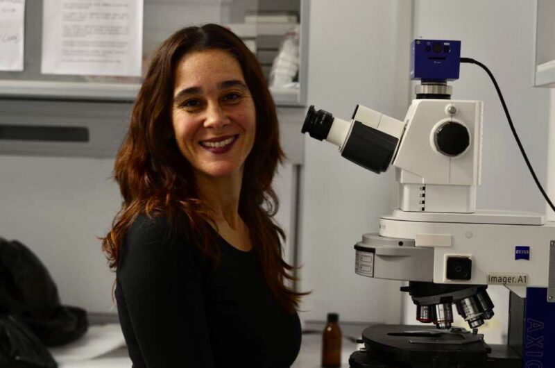 La investigadora de la Estación Biológica de Doñana del CSIC Marta Sánchez, autora del artículo.