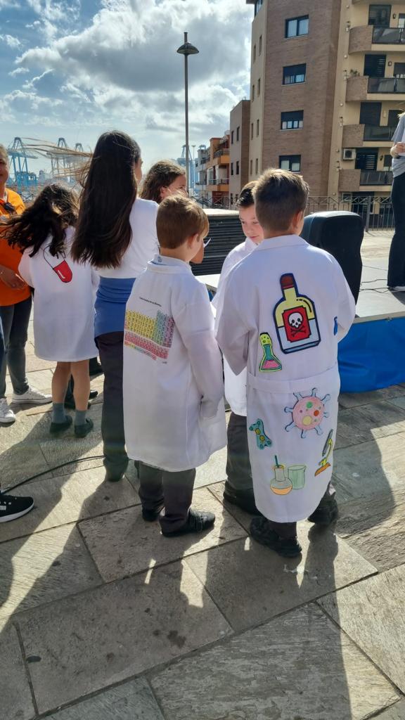 niños Feria Ciencia Algeciras