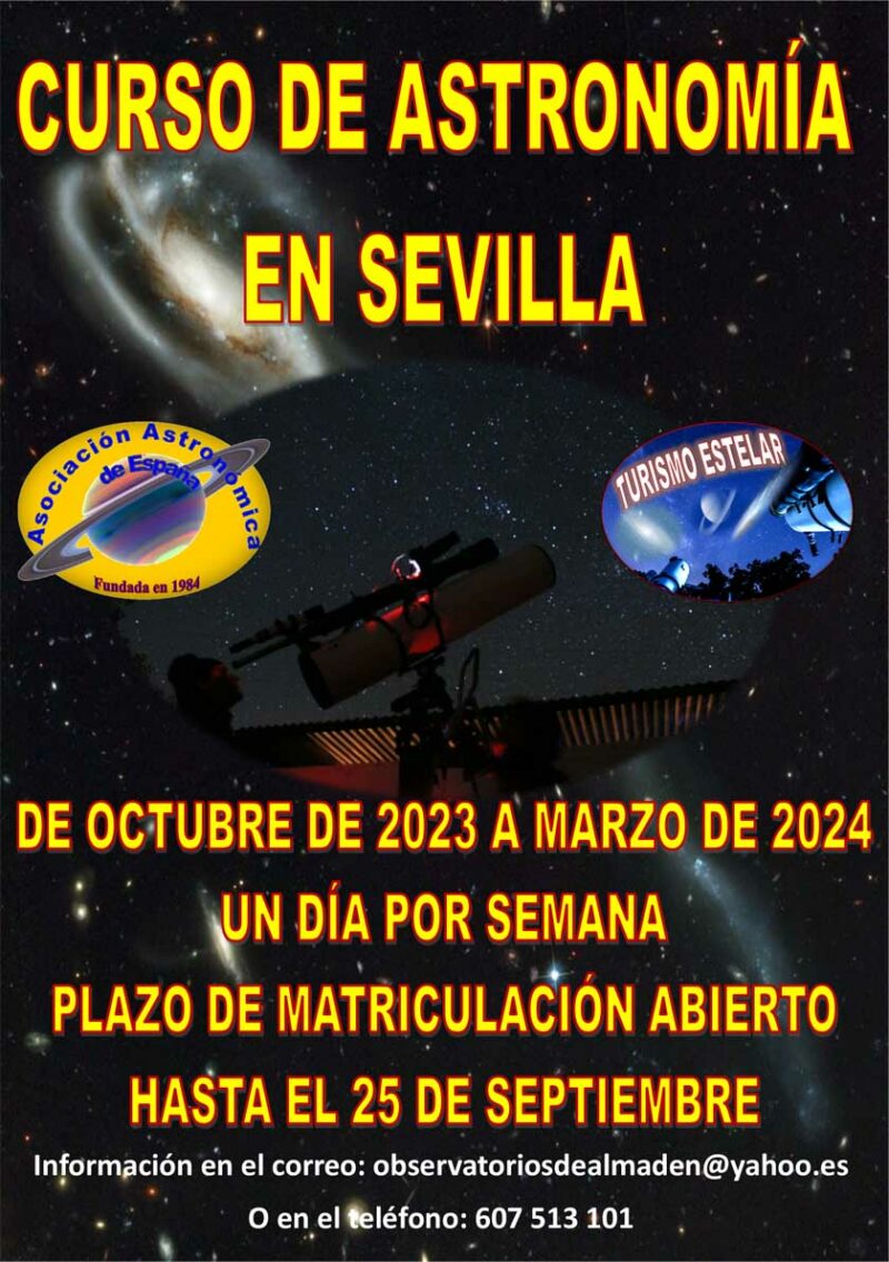 Curso de astronomía Sevilla