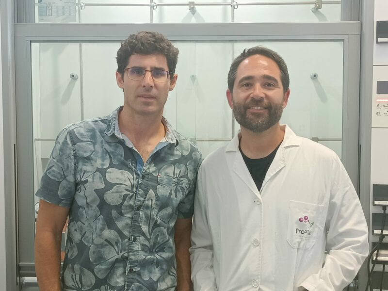 José Enrique Martín Alfonso (izquierda) y Manuel Trejo Cáceres (derecha), autores del artículo.