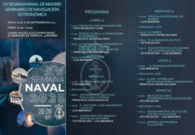 Seminario de Navegación Astronómica