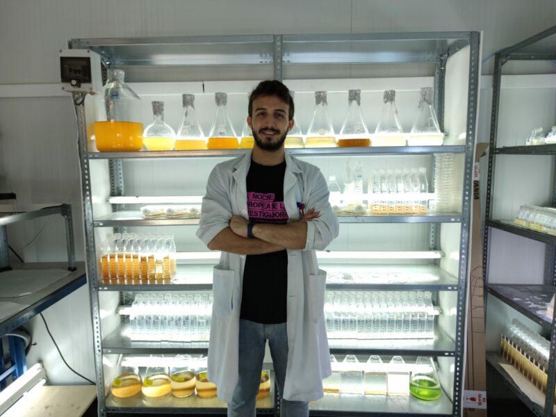 Adrián Macías, investigador de la Universidad de Almería y uno de los inventores de la patente.