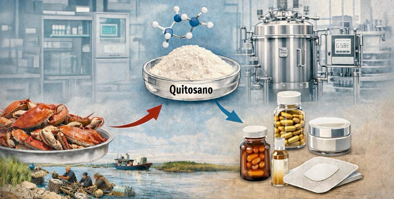 La investigación está orientada a transformar residuos, como las cáscaras de cangrejo de las marismas del Guadalquivir, en biomateriales avanzados para el desarrollo de cosmecéuticos y nutracéuticos. 