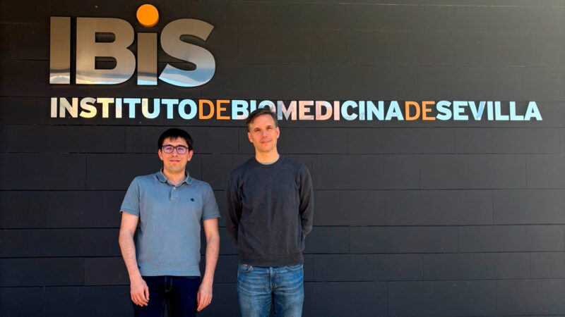 Los investigadores Luis Luna Ramírez y Fernando Calvo Baltanas / Imagen: Unidad de Comunicación y Divulgación IBiS