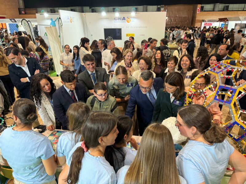 Inauguración de la 24ª Feria de la Ciencia de Sevilla.